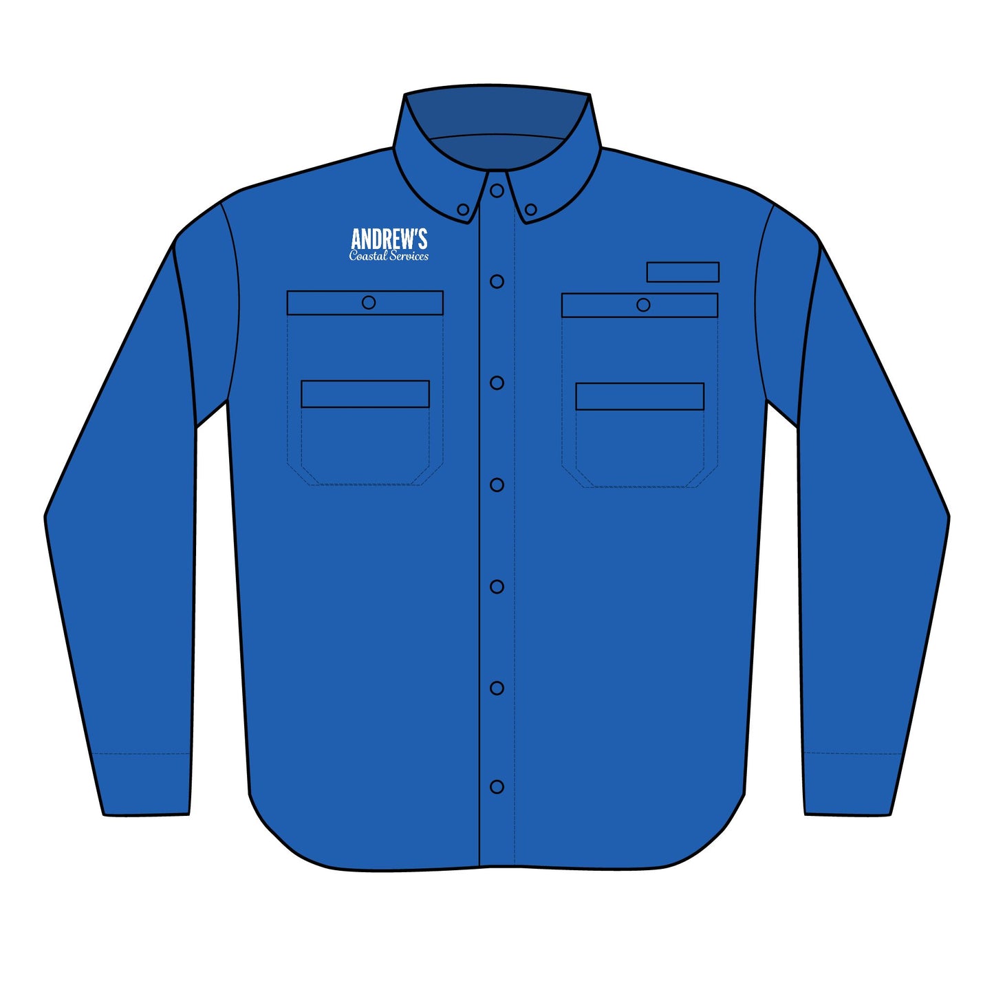 Men's PFG Tamiami™ II Shirt (Embroidery) - Logo Text
