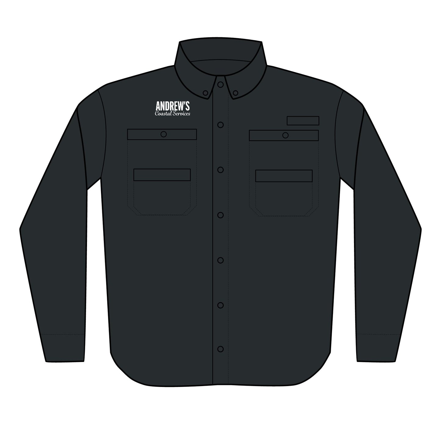 Men's PFG Tamiami™ II Shirt (Embroidery) - Logo Text