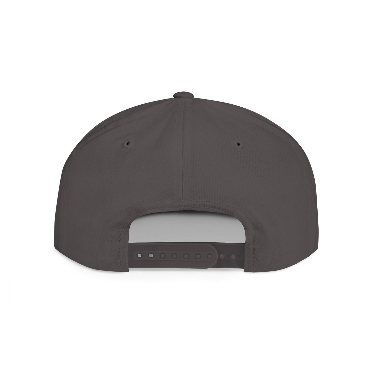 Flat Bill Snapback - Main Logo Text