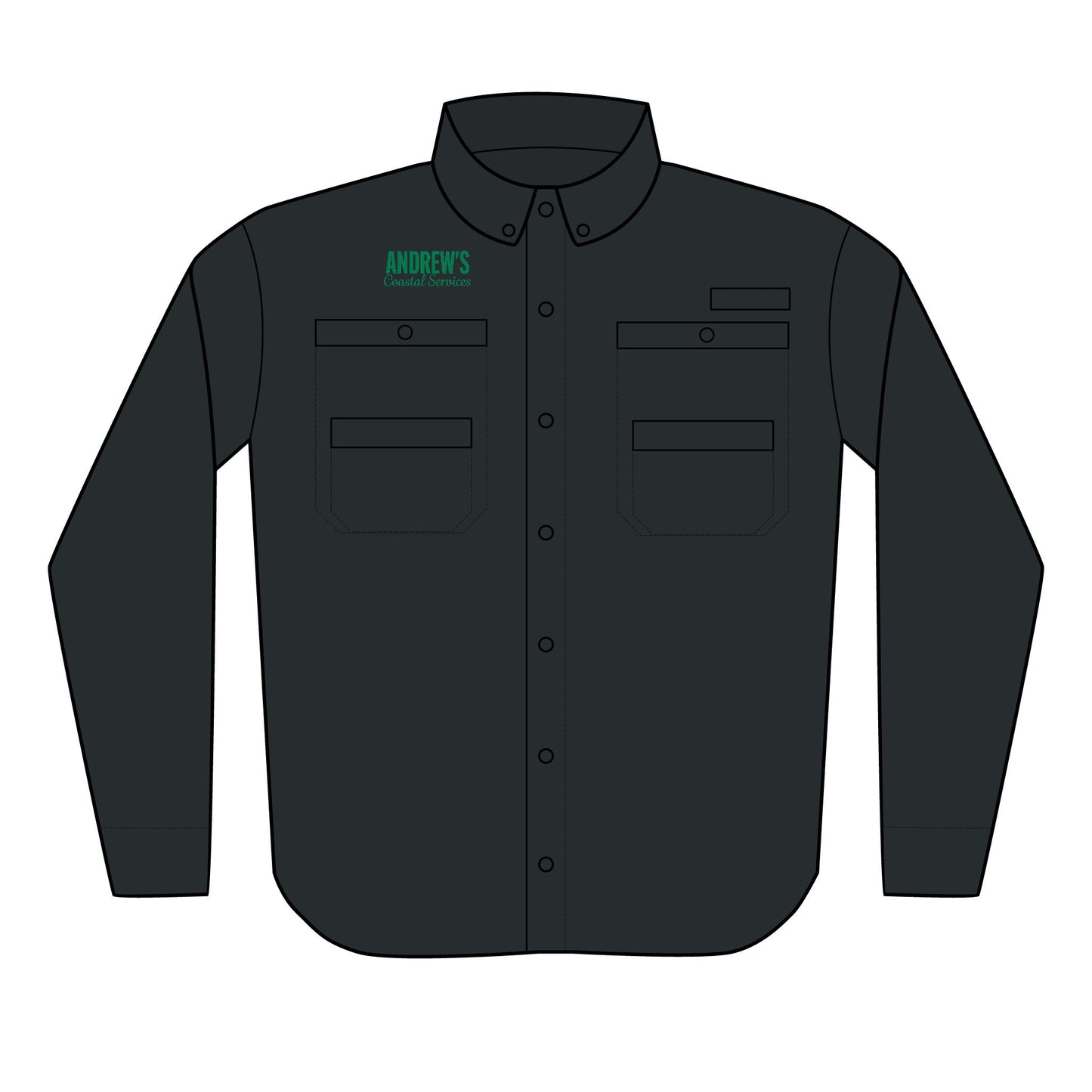 Men's PFG Tamiami™ II Shirt (Embroidery) - Main Logo Text