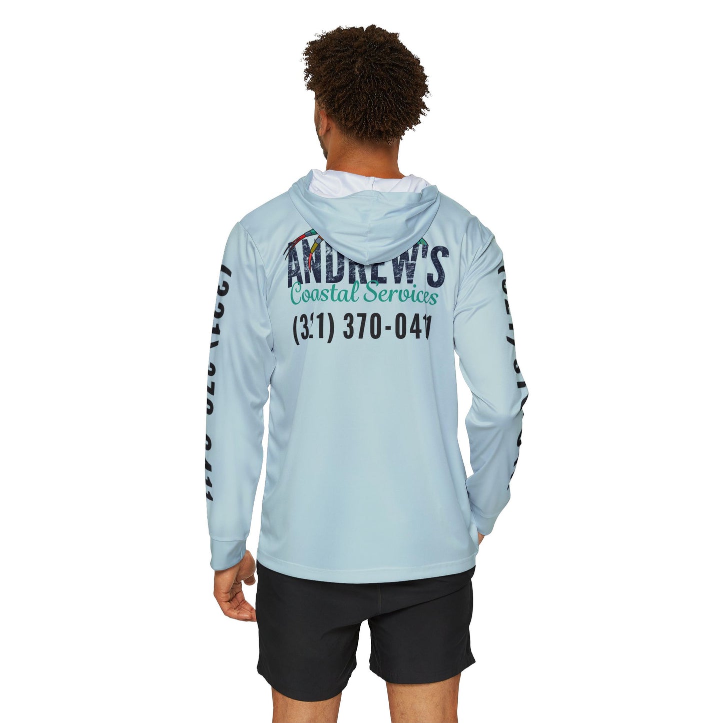 Sports Warmup Hoodie - Half Shrimp Logo