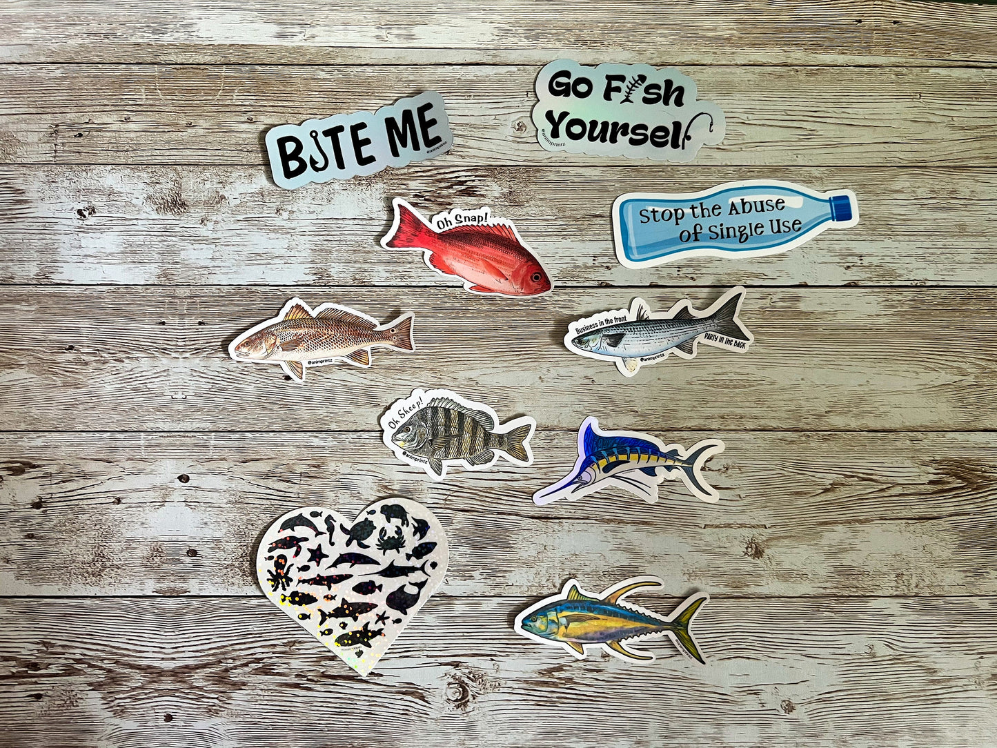 Fisherman Sticker Pack