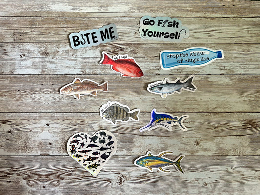 Fisherman Sticker Pack