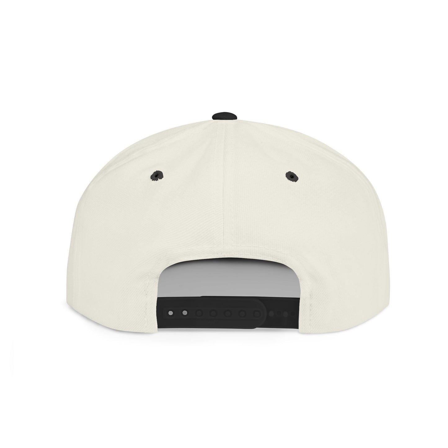 Flat Bill Snapback - Main Logo Text