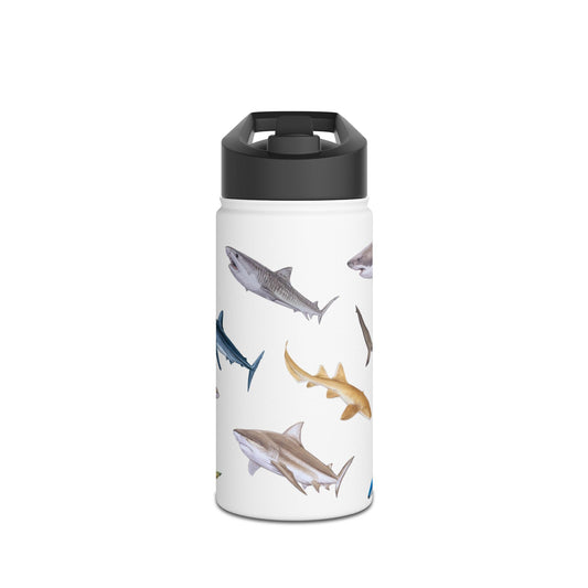 Shark Ocean-Inspired Stainless Steel Water Bottle