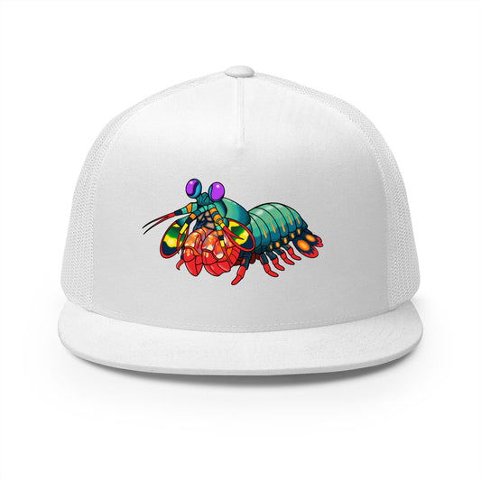 5 Panel Trucker Cap - Colored Shrimp