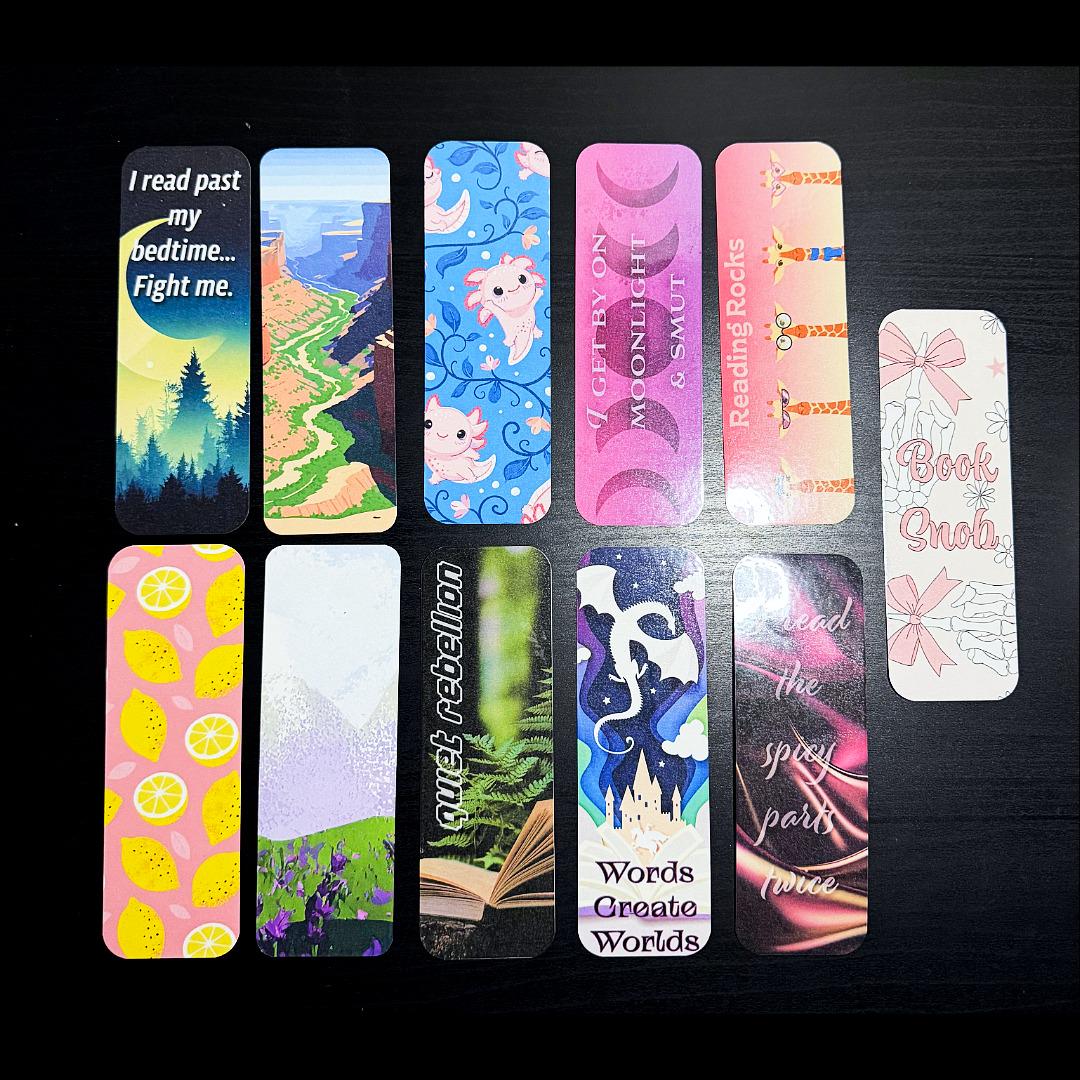 Book Snob 2"x6" Glossy Bookmark