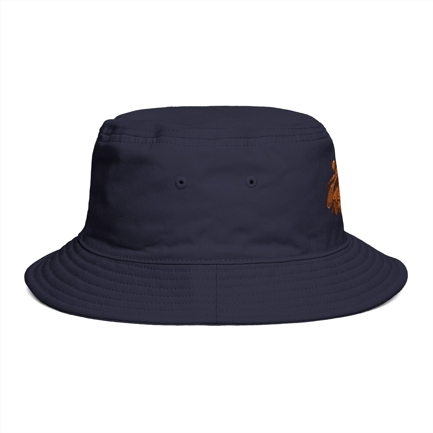 Bucket Hat, Wood Shrimp Mascot