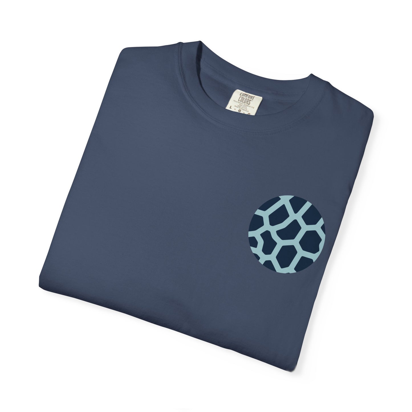 Unisex Garment-Dyed T-shirt - Full Image with Submark
