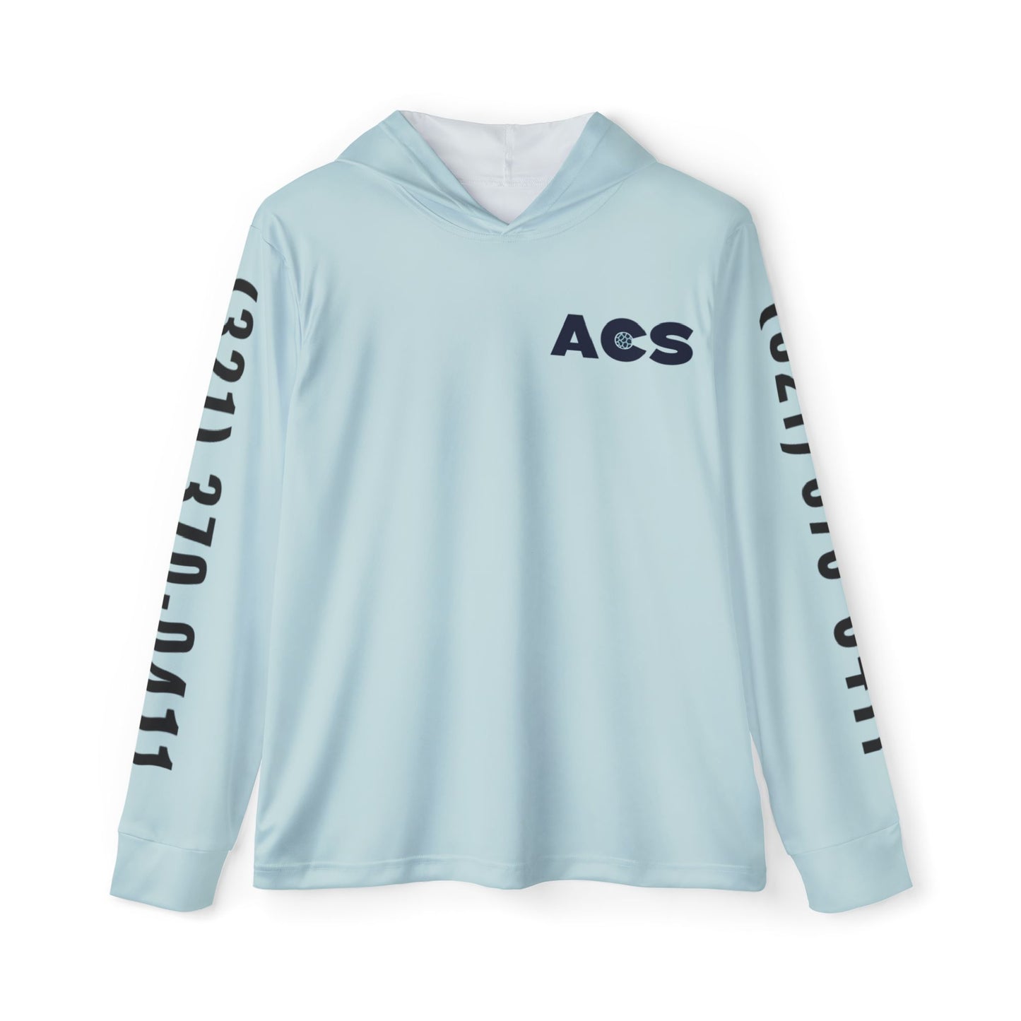 Sports Warmup Hoodie - ACS Front with Full Image on Back
