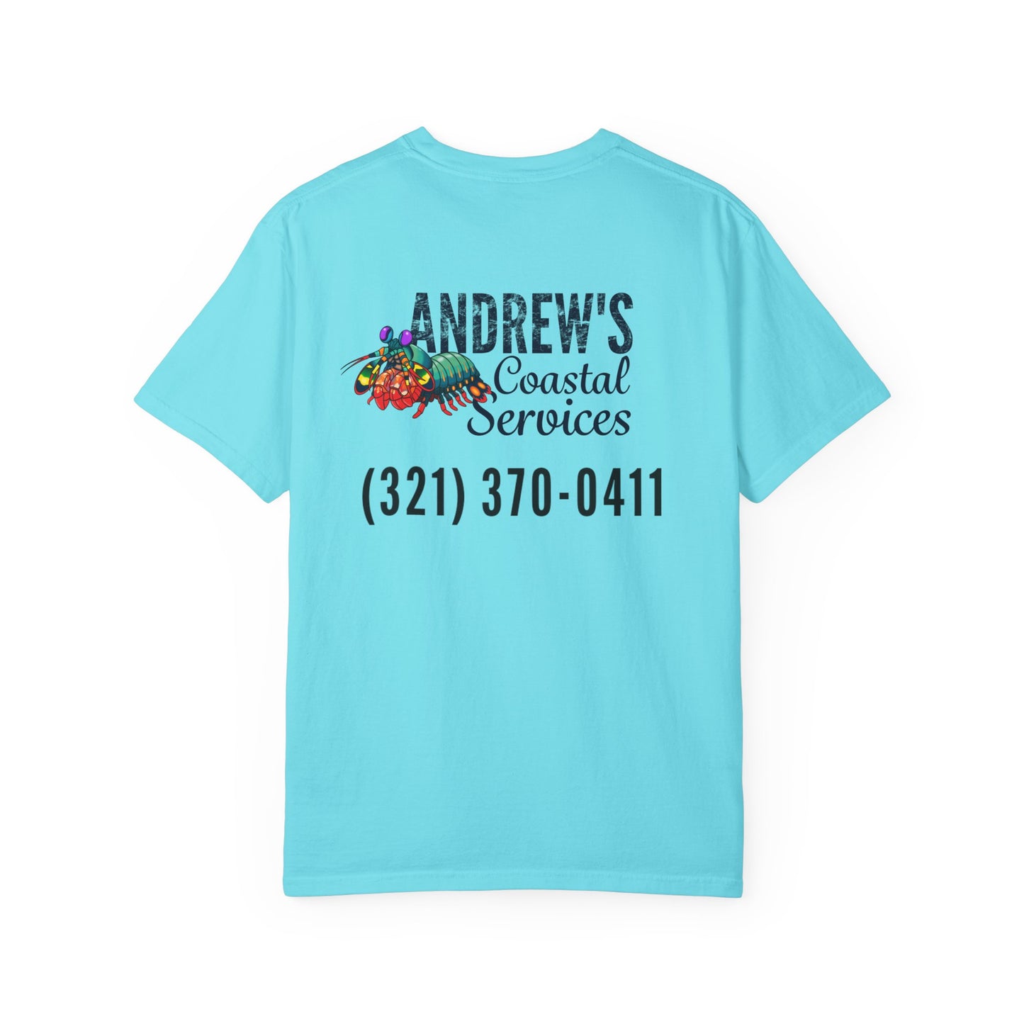 Unisex Garment-Dyed T-shirt - Three Line Alt Logo