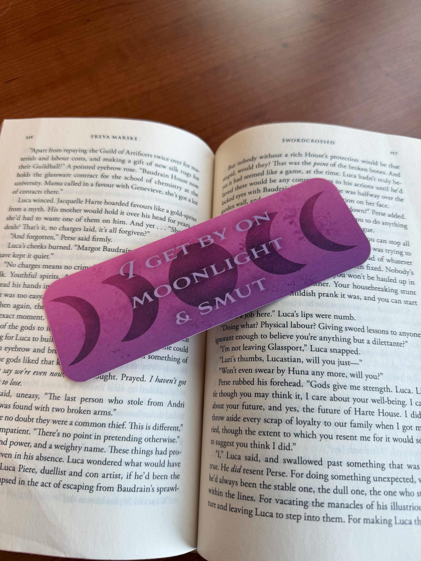 Moonlight & Smut 2"x6" Glossy Bookmark