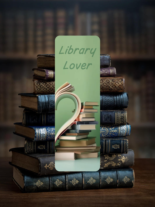 Library Lover 2"x6" Matte Bookmark