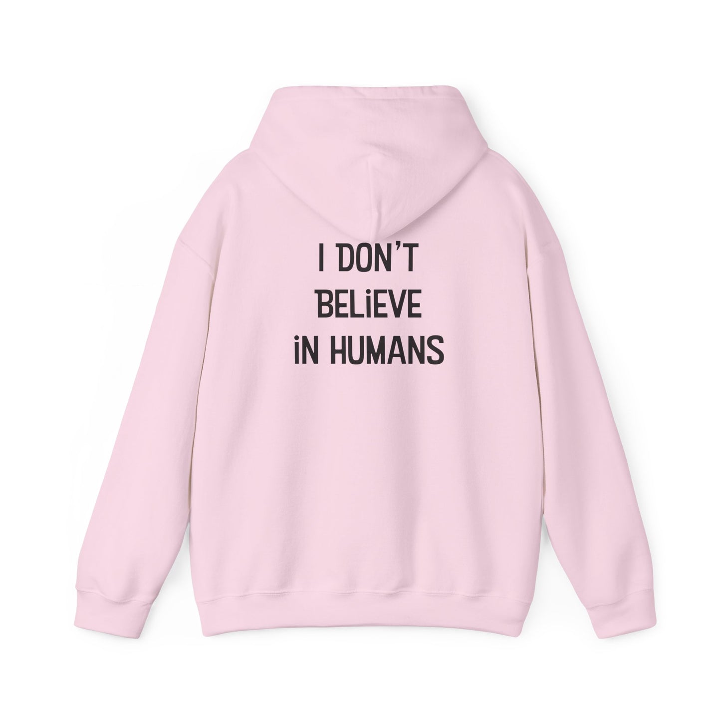 Bigfoot: I Don't Believe in Humans Unisex Heavy Blend™ Hoodie Sweatshirt
