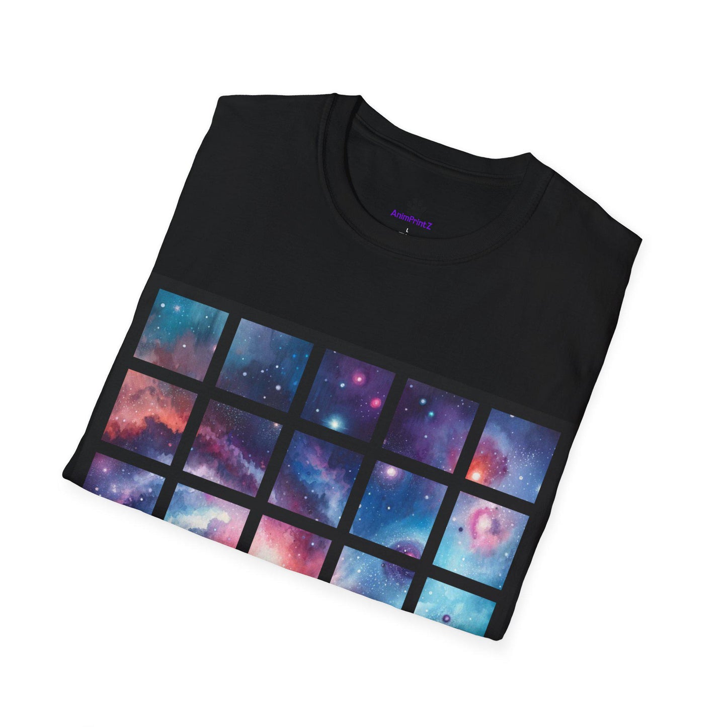 The Galaxy Grid Unisex Softstyle T-Shirt