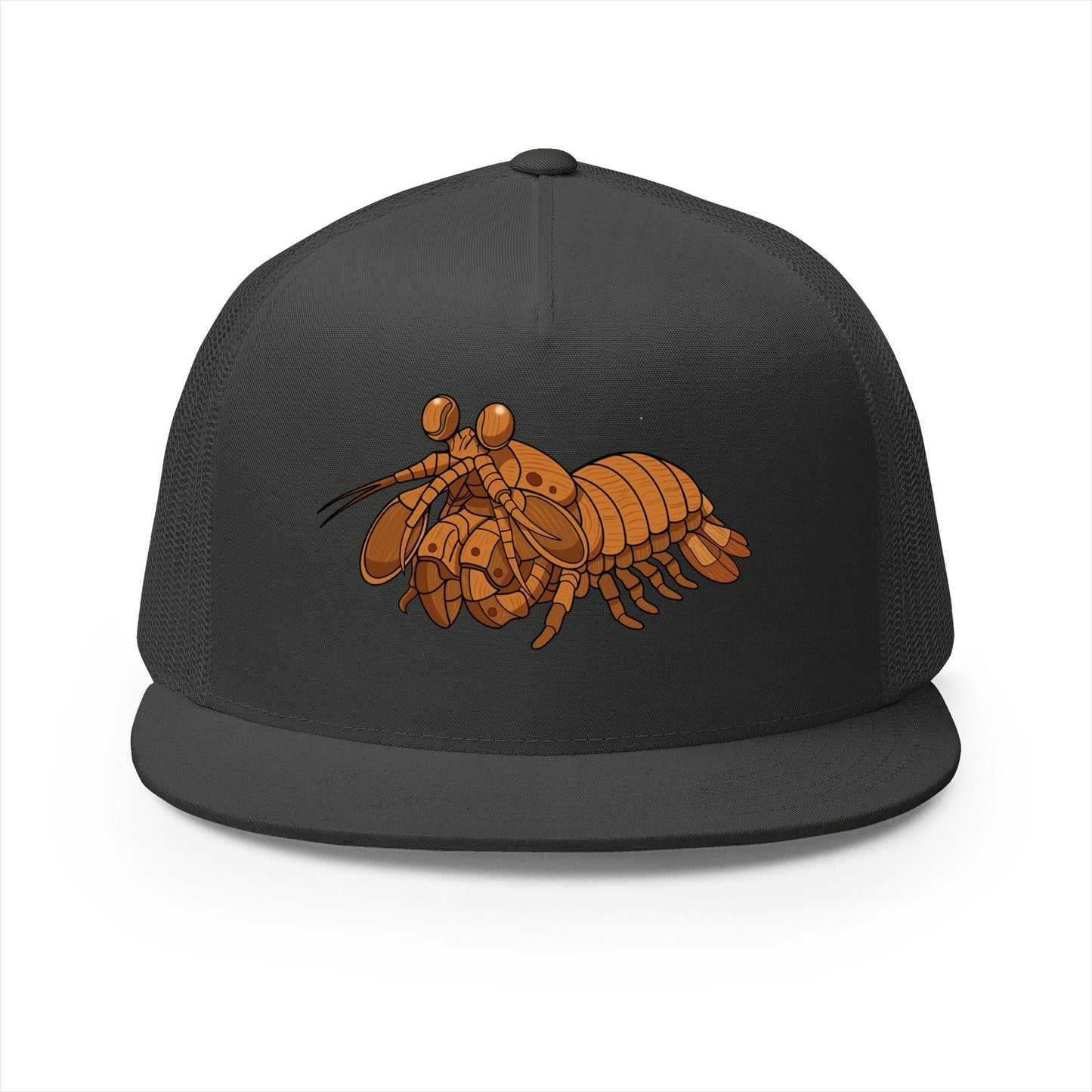5 Panel Trucker Cap - Wooden Shrimp