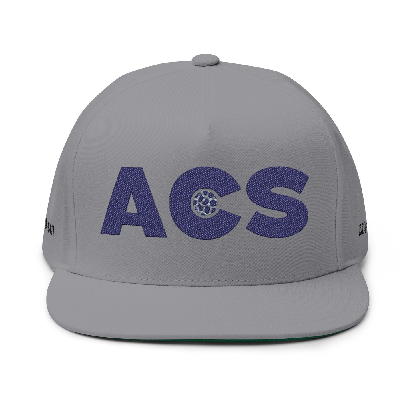 Flat Bill Cap (Embroidery)