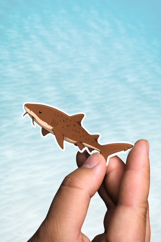Anime Nurse Shark Matte Vinyl Sticker