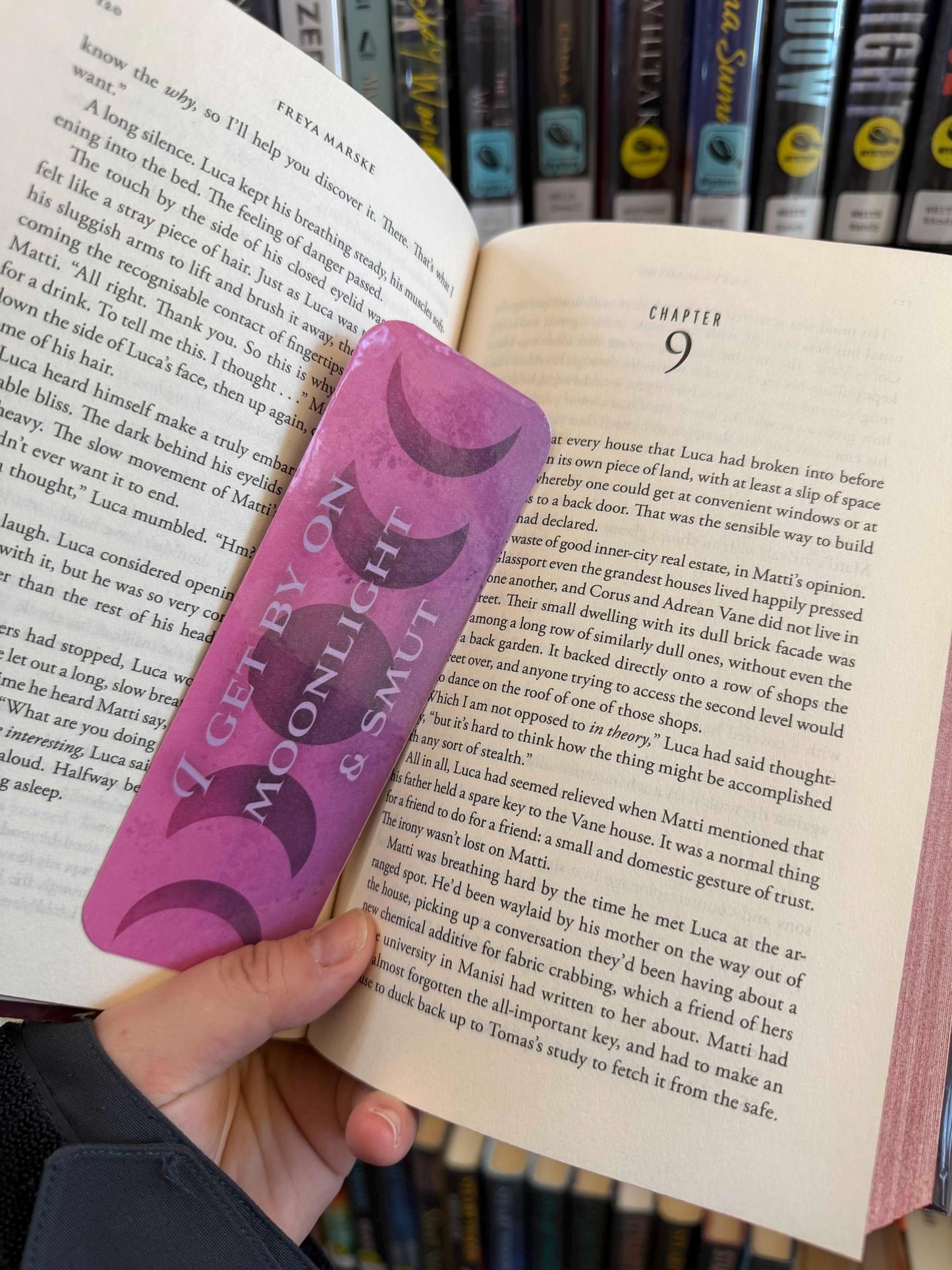 Moonlight & Smut 2"x6" Glossy Bookmark