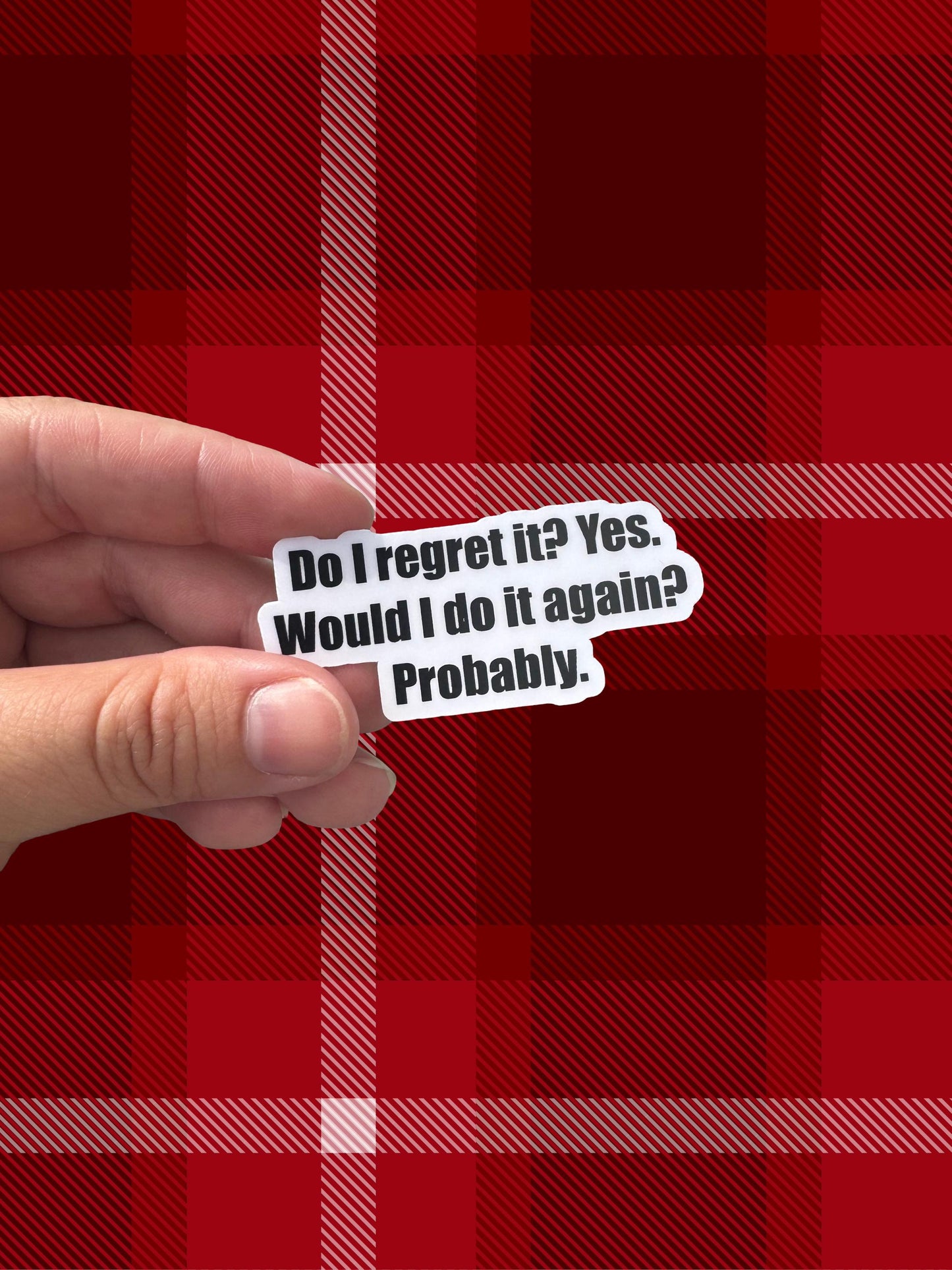 New Girl Quote Matte Vinyl Sticker Pack: