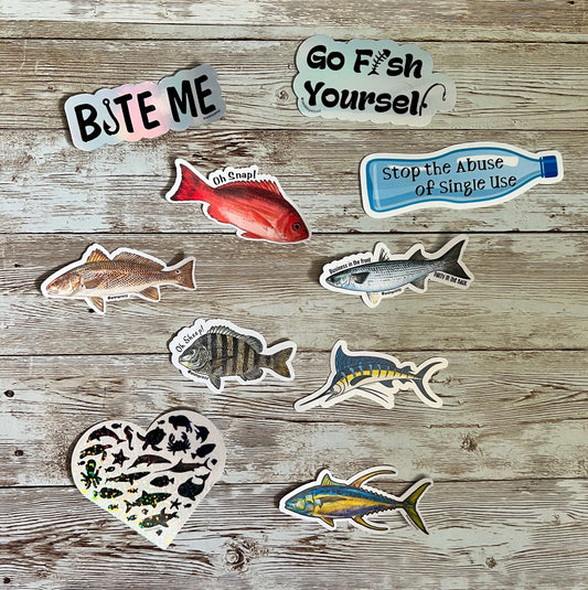 Fisherman Sticker Pack