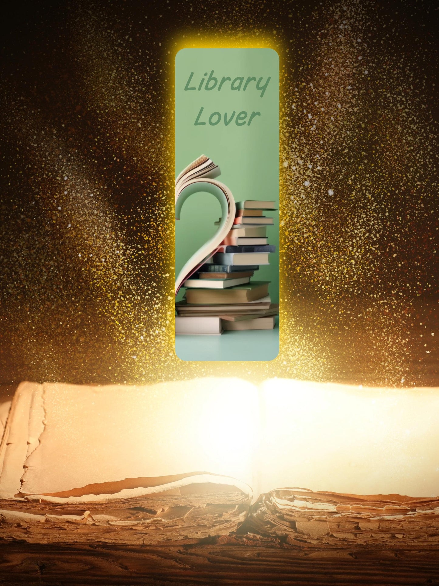 Library Lover 2"x6" Matte Bookmark