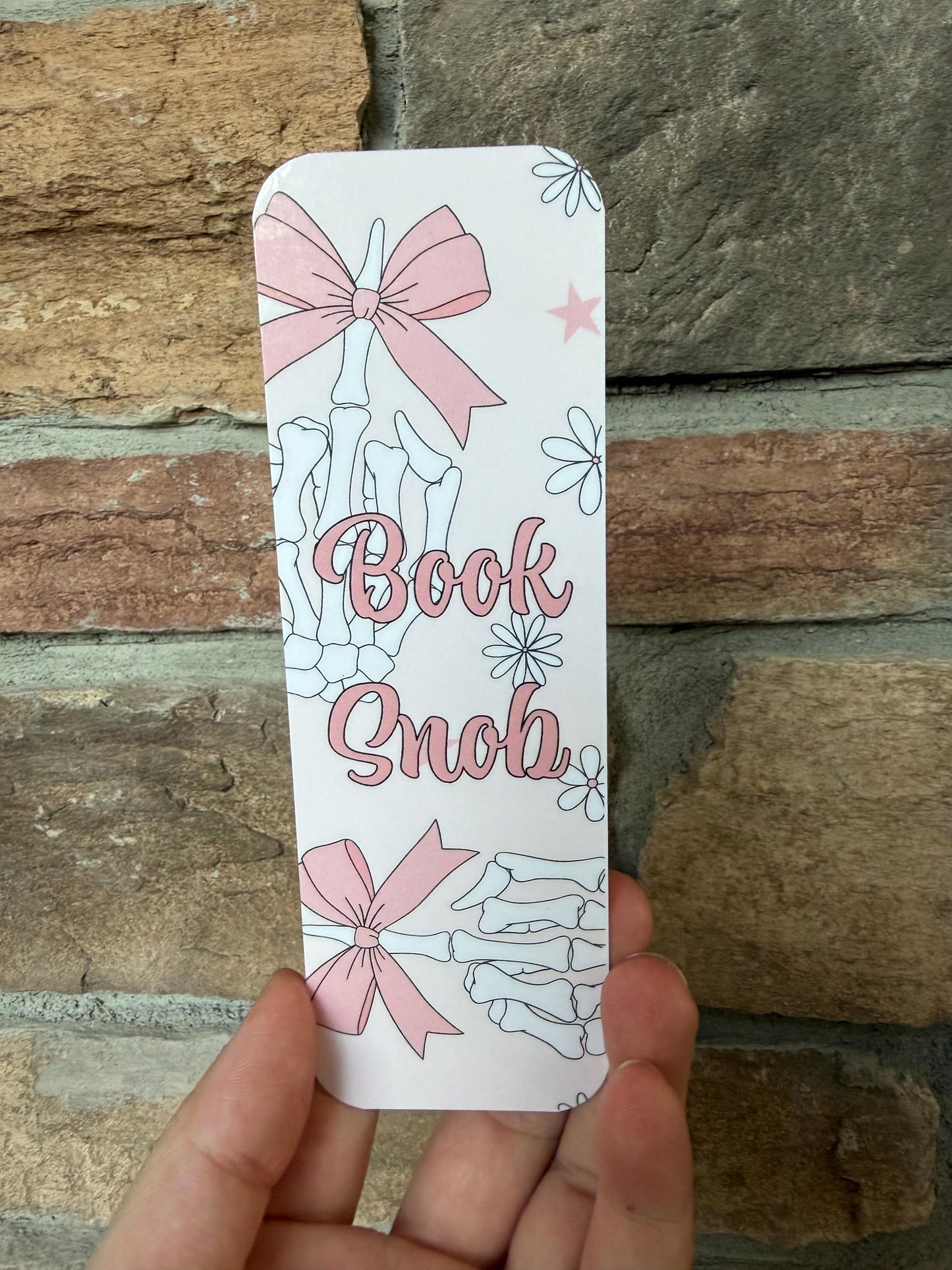 Book Snob 2"x6" Glossy Bookmark