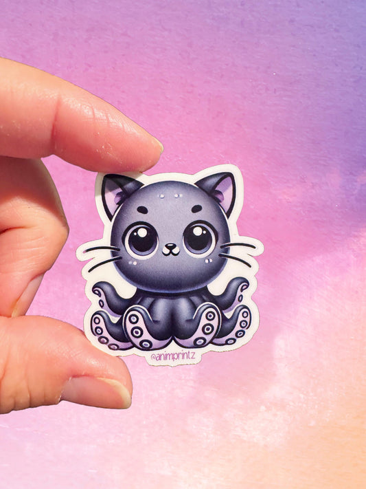 Octocat Glossy Vinyl Sticker