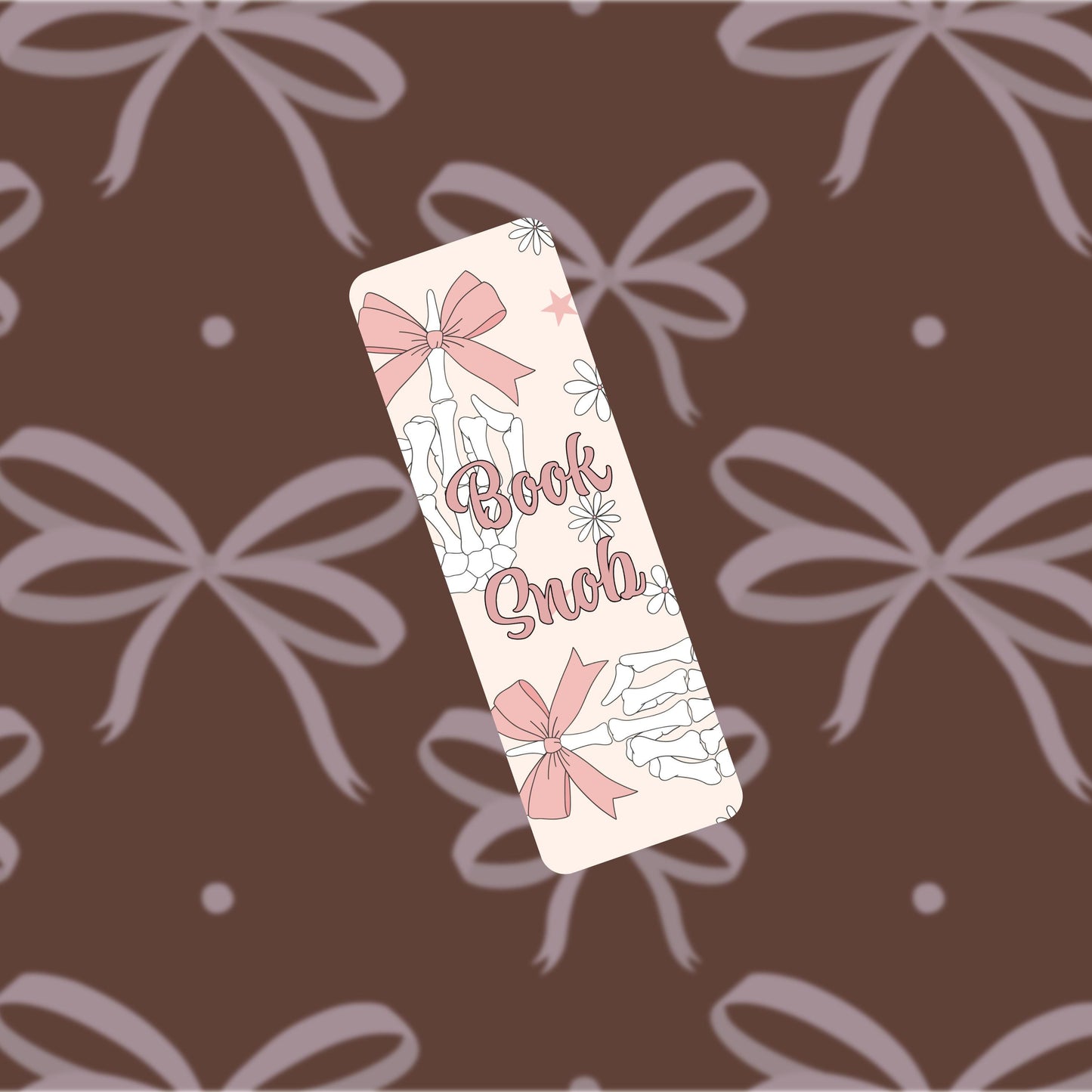 Book Snob 2"x6" Glossy Bookmark