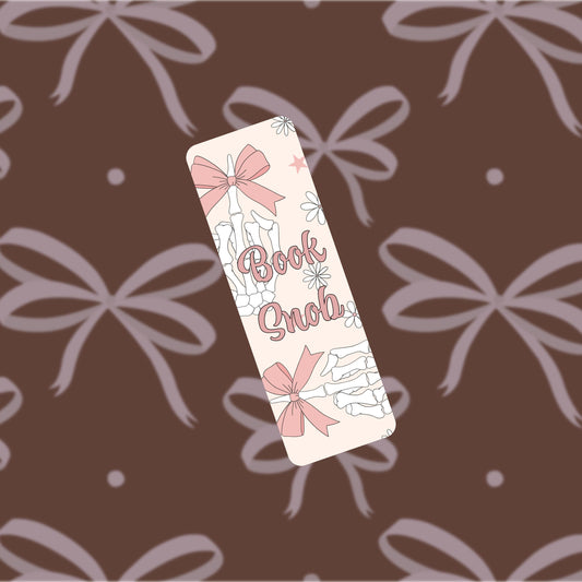 Book Snob 2"x6" Glossy Bookmark