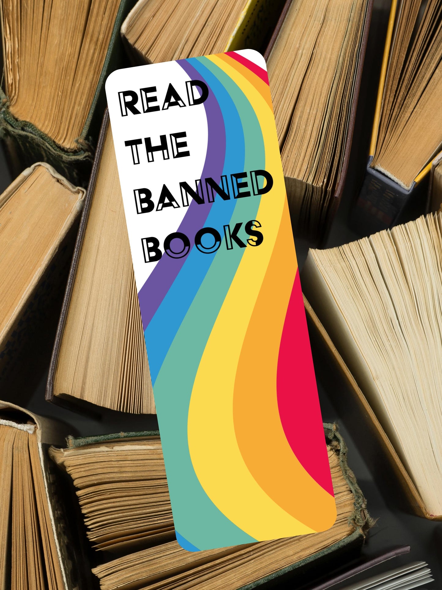 Read the Banned Books 2"x6" Matte Bookmark