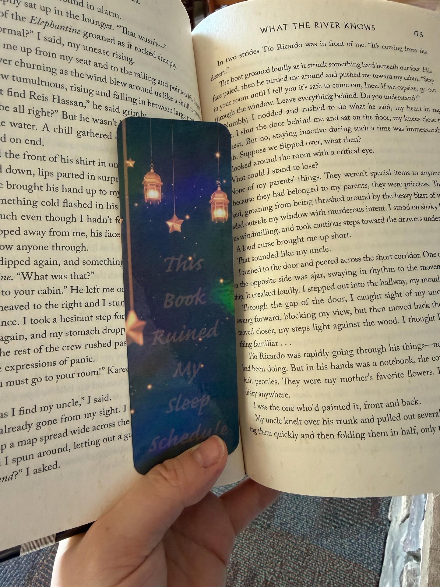 Ruined Sleep Schedule 2"x6" Holographic Bookmark
