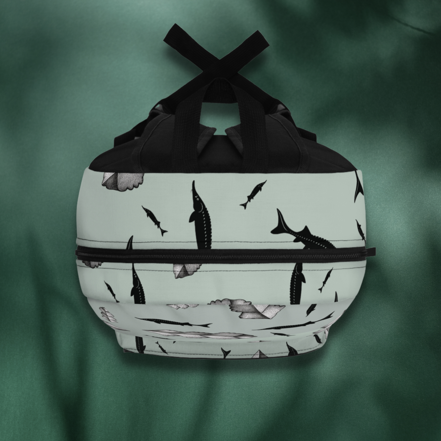 White Sturgeon Scutes Backpack